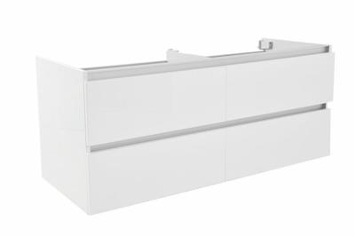 Wiesbaden Vision onderkast dubbel+ 4 laden 120x46 wit Wiesbaden Vision onderkast dubbel+ 4 laden 120x46 wit