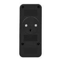 Stopcontact x3 + 4xUSB Maclean, 3-voudige splitter, 2xUSB A, 2xUSB C PD 20W, 1x16A + 2x6A, MCE248 F/B - thumbnail