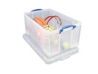 Really Useful Box opbergdoos 64 liter, transparant - thumbnail
