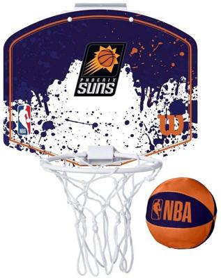 Wilson Team Mini Hoop Nba Suns Set Met Bal En Mini Basket Veelkleurig