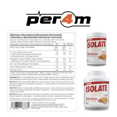 PER4M Isolate Zero Caramel Biscuit (2000 g) - thumbnail