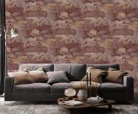 Dutch Wallcoverings Cascading Gardens - Elgon - Burgundy - thumbnail