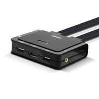 Lindy 42346 KVM-switch Zwart - thumbnail