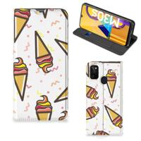 Samsung Galaxy M30s | M21 | Flip Style Cover | Icecream - thumbnail