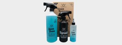 Peaty's bicycle cleaning kit - wash degrease lubricate