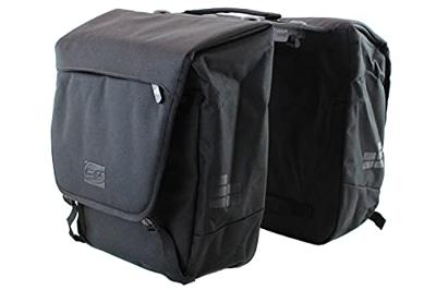 CONTEC dubbele tas "via.tour double rt" ct bag via tour double dim black, rt