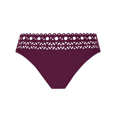 Lise Charmel Badmode Ajourage Couture Bikini Slip Prune ABA0415 Lise Charmel Badmode Ajourage Couture Bikini Slip Prune ABA0415