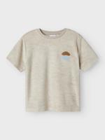 Name it zomer t-shirt S/S jongens - taupe - Nkmhannibal - thumbnail