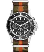 Horlogeband Michael Kors MK8399 Textiel Multicolor 24mm - thumbnail