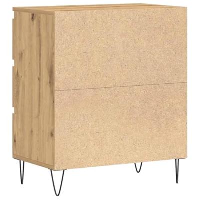Dressoir met lade Artisan Eiken 60 x 35 x 70 cm Bewerkt hout