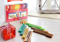 Faber Castell Viltstiften Connector koffer - Viltstiften 60 stuks - thumbnail