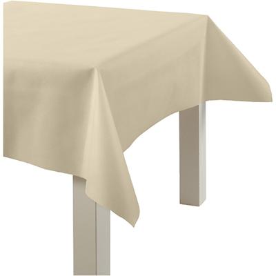 Creativ Company Tafelkleed gemaakt van namaaktextiel, b: 125 cm, 70 gr, crème, 10 m/ 1 rol - thumbnail
