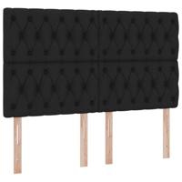 Opslag bed met matras met opslag Zwart 140 x 190 cm Nep Leer - thumbnail