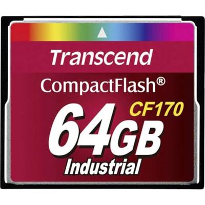 Transcend CF170 Industrial CF-kaart Industrial 64 GB Transcend CF170 Industrial CF-kaart Industrial 64 GB