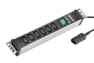 Bachmann 333.1121 Stekkerdoos C13/C14 Zwart, Zilver Apparaatstekker C13/C14 1 stuk(s)