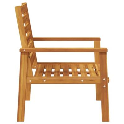 Tuinfauteuil 2 stuks 66,5 x 65 x 81 cm massief acaciahout - thumbnail