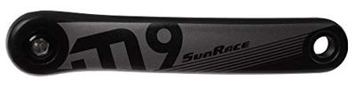 SunRace crankstel FCM914 22 32 44T 175 mm zwart/zilver