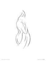 Standing Art Print Louise Nisbet 30x40cm - thumbnail