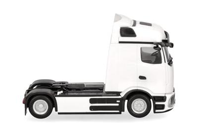 Herpa 318204-002 H0 Vrachtwagen Mercedes Benz EActros 600 ProCabin Streamspace trekker 2-assige, wit Herpa 318204-002 H0 Vrachtwagen Mercedes Benz EActros 600 ProCabin Streamspace trekker 2-assige, wit