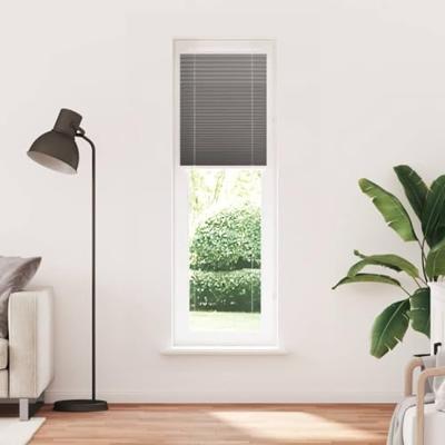 Pliss rolgordijn 65x200 cm stofbreedte 64,4 cm antraciet