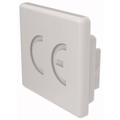 Eaton EP-501076 Eindkap voor 3-fasige rails van 10 mm² van de series EVGK en GVK 10 stuks End cap Lichtgrijs 10 stuk(s)
