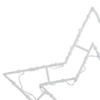 VidaXL Kerstverlichting ster silhouet 2 st 50 leds warm wit - thumbnail