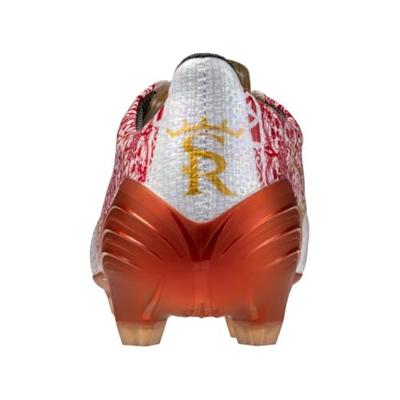 Mizuno Alpha SR4 Japan Gras Voetbalschoenen (FG) Wit Rood Goud Mizuno Alpha SR4 Japan Gras Voetbalschoenen (FG) Wit Rood Goud