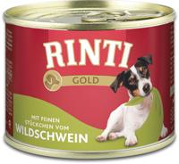 RINTI Gold Wild boar - natvoer voor honden - 185g - thumbnail