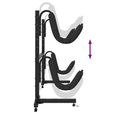 Opbergrek voor 2 kajaks250x57x127,5 cmstaal