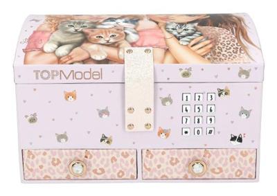 Topmodel Grote Sieradendoos Met Code En Geluid Cat Love