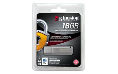 Kingston Technology DataTraveler Locker+ G3 16GB USB flash drive USB Type-A 3.2 Gen 1 (3.1 Gen 1) Zilver Kingston Technology DataTraveler Locker+ G3 16GB USB flash drive USB Type-A 3.2 Gen 1 (3.1 Gen 1) Zilver