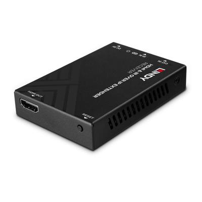 LINDY HDMI & IR über IP Receiver HDMI-ontvanger RJ45, Infrarood 150 m