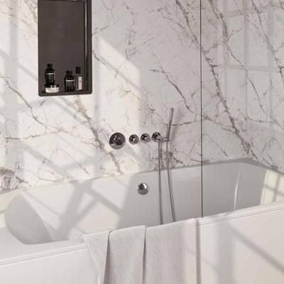 Inbouwthermostaat set Brauer Chrome Edition Incl Badafvoer Chroom (Keuze Handdouche)