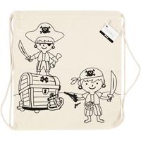 Creativ Company - - gymtas piraten 37x40 cm - thumbnail