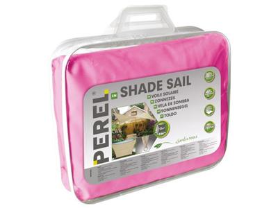 Zonnezeil vierkant 500 x 500 cm Fuchsia