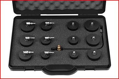 KS Tools 150.1825 Turbobajonet-laadluchtsysteemtestkoffer, set 13-delig KS Tools 150.1825 Turbobajonet-laadluchtsysteemtestkoffer, set 13-delig
