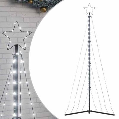 Kerstboomverlichting 339 koudwitte LED's 187 cm Kerstboomverlichting 339 koudwitte LED's 187 cm