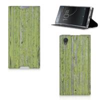 Sony Xperia L1 Book | Wallet Case | Green Wood - thumbnail