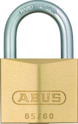 ABUS Hangslot | Messing kast | Beugel van gehard staal - 65/40 KA 6404 ABUS Hangslot | Messing kast | Beugel van gehard staal - 65/40 KA 6404