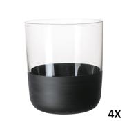 Villeroy & Boch Manufacture Rock Tumbler glas 4 stuks - thumbnail