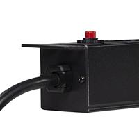 LogiLink PDU8C02 energiedistributie 1U Zwart 8 AC-uitgang(en) - thumbnail