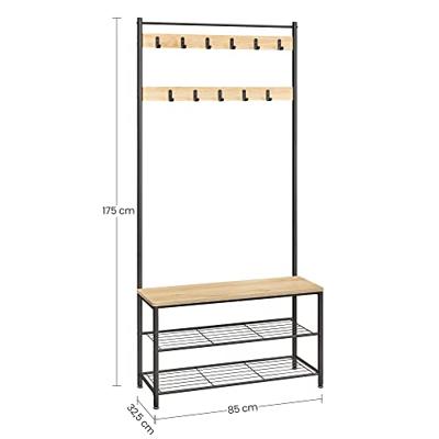 ACAZA Garderoberek Lichte eik