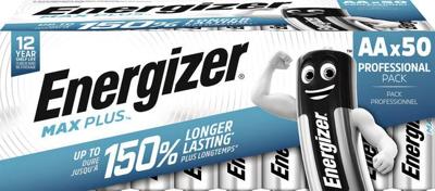 Batterij energizer max plus 50x aa alkaline