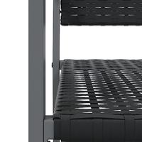 5-delige Tuinset poly rattan en staal - thumbnail