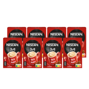 Nescafe 3in1 Oploskoffie 8 x 10 Stuks bij Jumbo