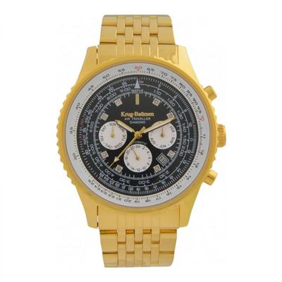 Krug Baümen Air Traveller Diamond Automatic 46mm 600113DSA Krug Baümen Air Traveller Diamond Automatic 46mm 600113DSA