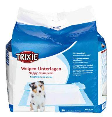 Zindelijkheidstraining-pads voor honden Trixie Puppy Nappy 40 x 60 cm 40 × 60 cm Wit 50 Stuks Zindelijkheidstraining-pads voor honden Trixie Puppy Nappy 40 x 60 cm 40 × 60 cm Wit 50 Stuks