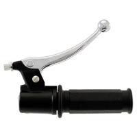 Domino gasgreep throttle grips alu sw 1-pull, brake leve - thumbnail