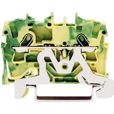 WAGO 2001-1207 Aardingsklem 4.20 mm Spanveer Toewijzing: Terre Groen, Geel 1 stuk(s) Box