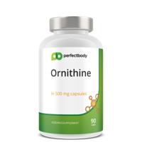 L-Ornithine capsules - 500mg aminozuur - Ondersteunt sport, herstel & afvoer afvalstoffen - 90 capsules PerfectBody - thumbnail